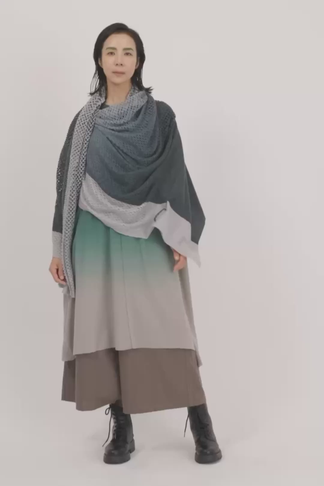 CROPPED SHOLDER ONE PIECE［COTTON］