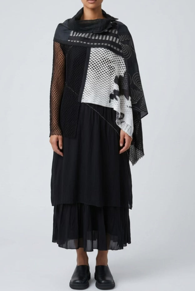 HYBRID PONCHO-MINI［COTTON］