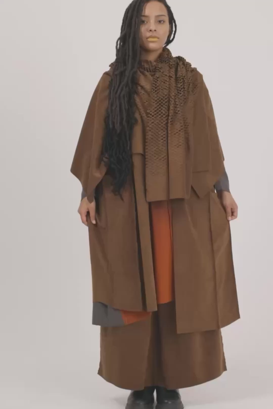 PLAIN CORNICE STOLE［Ultrasuede®］LX