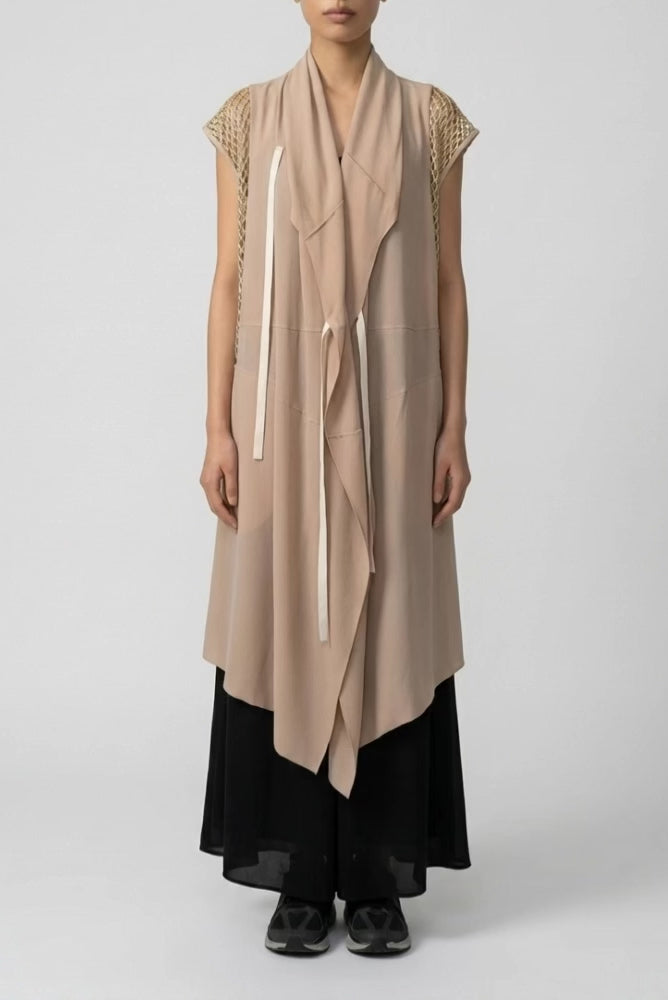 DRESS GILLET［COTTON］LACE
