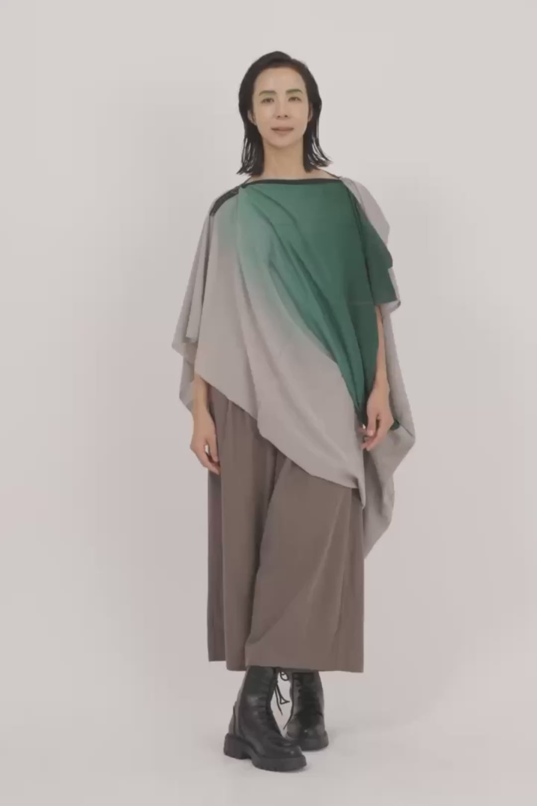 CROPPED SHOLDER ONE PIECE［COTTON］