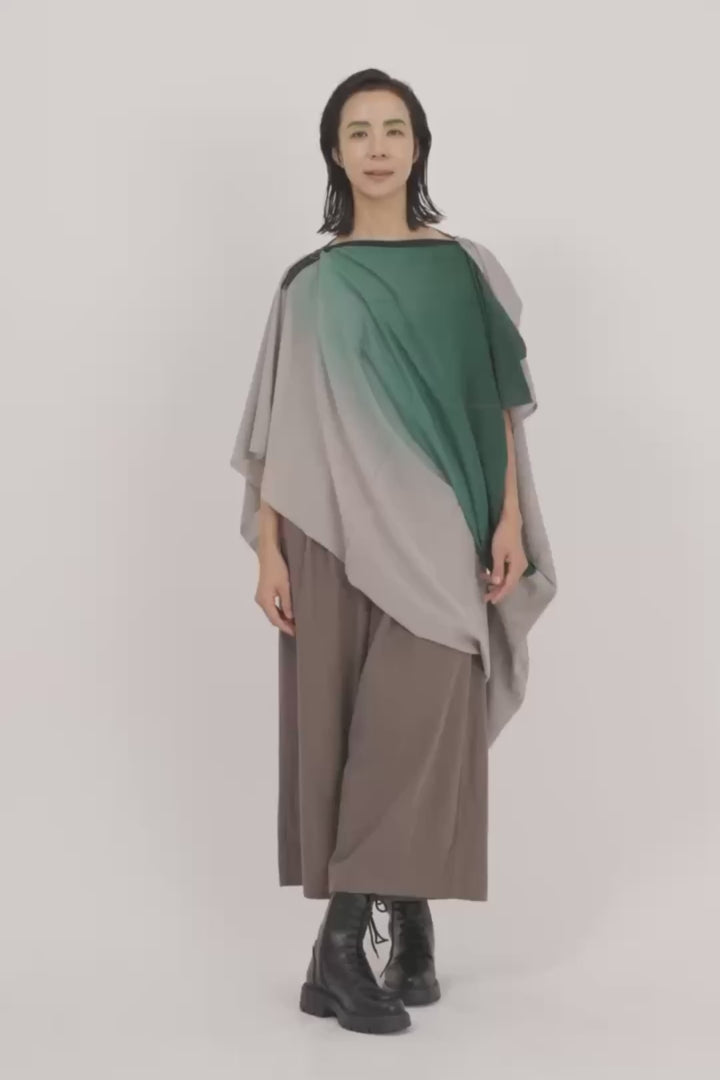 CROPPED SHOLDER ONE PIECE［COTTON］