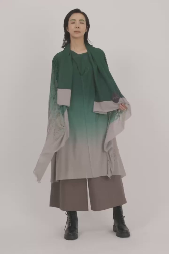 PLAIN CORNICE STOLE［COTTON］GRADATION