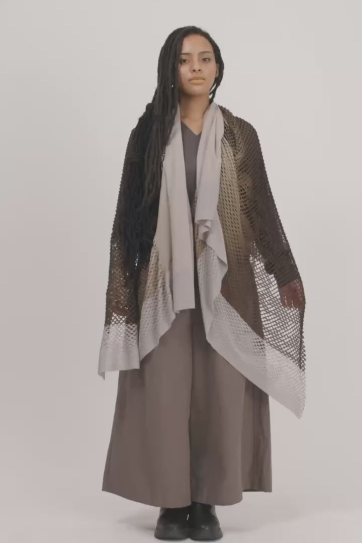 PLAIN CORNICE STOLE［COTTON］GRADATION