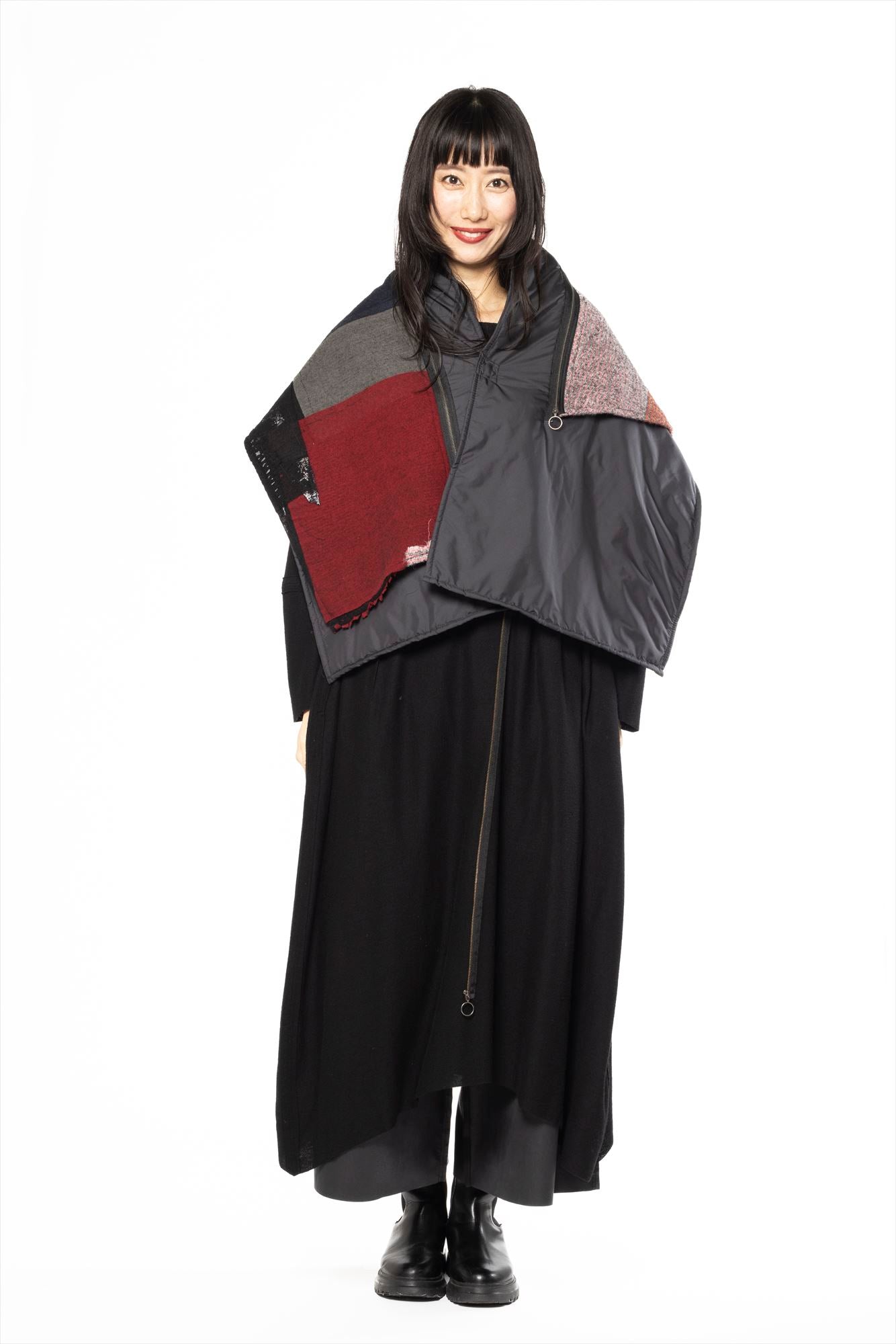 ZIP QUILTING CAPE