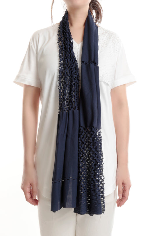 WABI CORNICE SCARF［COTTON］