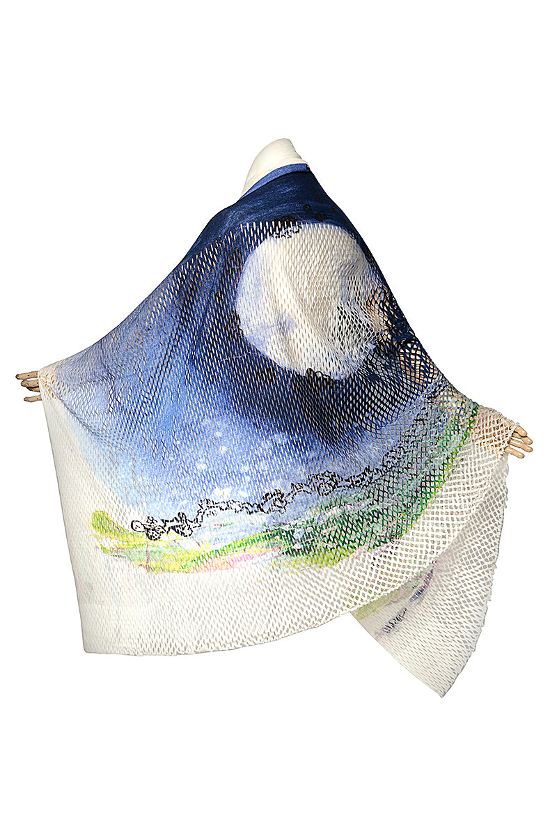 PLAIN CORNICE STOLE［WOOL］YOSHIO NAKAJIMA